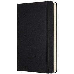Moleskine Classic Expanded Notebook, Hard Cover, Large (5'' x 8.25'') Ruled/Lined, Black, 400 Pages