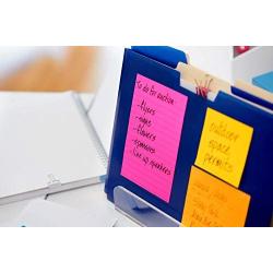 Super Sticky Notes, 3x3 in, 5 Pads, 2X The Sticking Power, Electric Yellow, Recyclable - New
