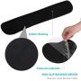 GIM Keyboard and Mouse Pad with Gel Wrist Rest Support, Memory Foam Set with Non Slip Rubber Base for Office, Gaming, Computer, Laptop and Mac