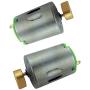 uoboeuq Vibration Motor DC 6V 6800RPM Electric Vibrating Micro Motor Strong Power 2PCS