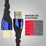 Monster Ultra High-Speed 8K Cobalt HDMI 2.1 4ft Cable at 48 Gbps for Apple TV, Roku, Samsung, QLED, Sony, LG, Playstation, PS5, PS4 and Xbox