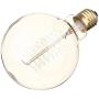 [6 Pack] Vintage Edison Bulbs with Spiral Filament, 60W Dimmable E26/E27 G95 Round Globe Large Antique Light, Golden Finish Industrial Design Amber Warm 120V