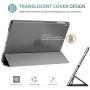 ProCase iPad 10.2 Case 2020 iPad 8th Generation / 2019 iPad 7th Gen Case, Slim Stand Hard Back Shell Protective Smart Cover Case for iPad 10.2 Inch -Grey