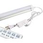 Cresea Products 10ft UL T5 T8 Led Tube Power Extension Cords for Integrated Tube Light with 2 Prong US Plug and On/Off Switch (2 Pack)