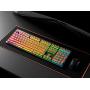 HK Gaming 108 Double Shot PBT Pudding Keycaps Keyset for Mechanical Gaming Keyboard MX Switches (Orange)