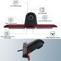 Replacement 3rd Brake Light Backup Camera + 7.0 Inch Self Standing TFT Monitor Compatible for Transporter MB Mercedes Sprinter W906 2007-2018 Crafter Truck Vans 2007-2016