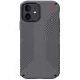 Speck Products Presidio2 Grip iPhone 12, iPhone 12 Pro Case, Graphite Grey/Graphite Grey/Bold Red (138487-9309)