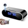 WEMLB WB-726 HD 1080 P WiFi Hidden Camera Alarm Clock Night Vision/Motion Detection/Loop Recording Wireless Security Camera for Home Surveillance - Spy Cameras