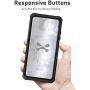 Ghostek Nautical Full Body Galaxy S21 Waterproof Phone Case with Screen Protector Watertight Seal Shell Rugged Heavy Duty Protection Cover Designed for Samsung Galaxy S21 5G (6.2 Inch) (Phantom Black)