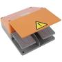 Foot Pedal Switch YDT1‑15 380VAC Foot Operated Pedal Controller Dual Electrical Switches for Electrical Machine Power Supply Clip Kit