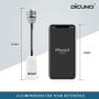 DiCUNO E26 15.5CM/5.5 Inch Extension Socket Extender Adapter, E26 to E26 Flexible Extension, All-Directional Adjustable Standard Medium Light Bulb Socket Converter (4-Pack)