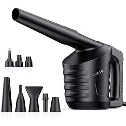 Compressed Air, MECO High Pressure Air Duster Blower Computer Cleaner Keyboard for Cleaning Dust, Hairs, Crumbs for Computer, Laptop, Tower Fans, Printer, Replaces Compressed Air Cans