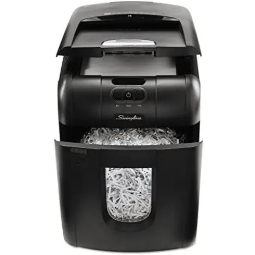 SWI1757571 - Swingline Stack-and-Shred 100X Auto Feed Shredder