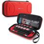 Mumba Switch Carrying Case, [Plus Version] Portable Protective Travel Carry Handbag Pouch for Blade/Battle Case [Large Capacity] (Red)
