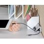 Bostitch Office KTRAILKITLON Konnect Cord Management Cable Fixing Rail, 1.70'' x 3'' x 21.50'', Aluminum
