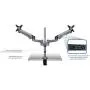 Mount-It! Expandable Two Monitor Computer Desk Mount Spring Arm Quick Release (MI-45116)
