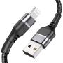 Syncwire iPhone Charger Lightning Cable 6ft [Apple MFI Certified] Upgraded Nylon Braided Fast Charging & Syncing Apple Charger Cord for iPhone 12 11 XS Max XR X 8 Plus 7 Plus 6S 6 Plus Se iPad - Black