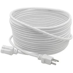 Prime Wire & Cable EC883627 16/3 SJTW Landscape Extension Cord, 35 Feet (White)