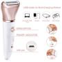 Electric Razor for Women, Tencoz Hair Removal for Women 2 in 1 Wet & Dry Painless Rechargeable for Legs Underarms and Bikini Pop-Up Trimmer 2 Changeable Trimmer Heads (Rose Gold) Electric Razor for Women, Tencoz Hair Removal for Women 2 in 1 Wet & Dry Painless Rechargeable for Legs Underarms and Bikini Pop-Up Trimmer 2 Changeable Trimmer Heads (Rose Gold)