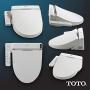 TOTO SW2034#01 C100 Electronic Bidet Toilet Cleansing Water, Heated Seat, Deodorizer, Warm Air Dryer, and PREMIST, Elongated, Cotton White
