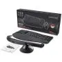 Perixx Periduo-605, Wireless Ergonomic Split Keyboard and Vertical Mouse Combo, Adjustable Palm Rest and Membrane Low Profile Keys, Black, US English Layout (11633)