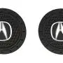Coasters-car 2.75 inch Auto Cup Silicone Insert Coaster Anti Slip Car Cup Holder Mat Accessories 2 Packs