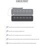 A-Blue BOXTAP Cord Organizer + 3 USB Port Design multitap