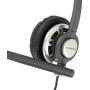 Polycom Compatible Plantronics VoIP Ultra Noise Canceling Hw720 Duo Headset Bundle | SoundPoint, VVX and CX Phones: IP300, IP500, IP600, CX200, CX700
