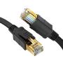 Zoegate Cat 8 Ethernet Cable 16 FT, 26AWG Heavy Duty High Speed RJ45 Connector, Cat8 LAN Gold Plated 40Gbps 2000Mhz Network, Indoor&Outdoor UV Resistant for Router/Modem/Gaming/Switch