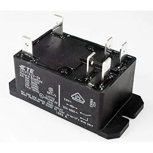 TE CONNECTIVITY/POTTER & BRUMFIELD T92P7A22-24 Power Relay, DPST-NO, 24VAC, 30A, Flange (Twо Расk) TE CONNECTIVITY/POTTER & BRUMFIELD T92P7A22-24 Power Relay, DPST-NO, 24VAC, 30A, Flange (Twо Расk)