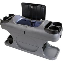 TSI Products 57315 Plug N Go Grey Powered Minivan Console, Large