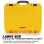 Nanuk 925 Waterproof Hard Case with Padded Dividers - Yellow