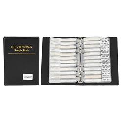 170 Value Sample Book,Resistors Sample Book,Electron Components Sample Book Plastic, for Electronic Professionals or Enthusiasts
