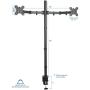 VIVO Dual Monitor Stand Up Desk Mount Extra Tall 39 inch Pole, Fully Adjustable Stand for up to 27 inch Screens, STAND-V012