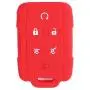 2Pcs WERFDSR Sillicone key fob Skin key Cover Remote Case Protector Shell for 2015 2016 Chevrolet Suburban Tahoe GMC Yukon Smart Remote red blue 2Pcs WERFDSR Sillicone key fob Skin key Cover Remote Case Protector Shell for 2015 2016 Chevrolet Suburban Tahoe GMC Yukon Smart Remote red blue
