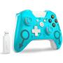Wireless Controller for Xbox One, Fit for Xbox One S/One X/PS3 /One Elite/Windows 7/8/10,Usergaing Wireless PC Gamepad with 2.4GHZ Wireless Adapter(Blue)