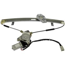 Dorman 741-766 Front Driver Side Power Window Motor and Regulator Assembly for Select Honda Models, Black