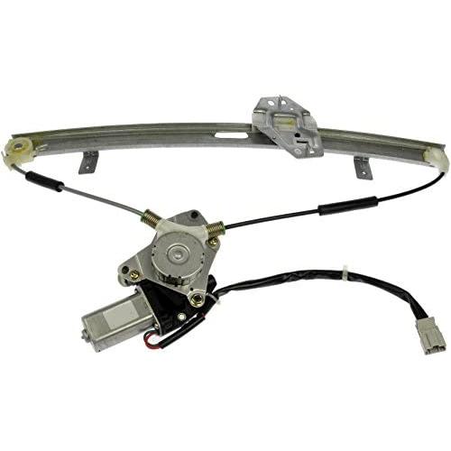 Dorman 741-766 Front Driver Side Power Window Motor and Regulator Assembly for Select Honda Models, Black