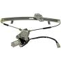 Dorman 741-766 Front Driver Side Power Window Motor and Regulator Assembly for Select Honda Models, Black