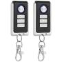 Motorcycle Anti-Theft Alarm Security System,Jtron Remote Control Engine Start Bike Anti-Hijacking Cutting Off Remote Engine Start Arming Disarming,Waterproof Security Cycling Bike Alarm with Remote