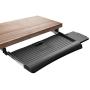 Mount-It! Keyboard Drawer Under Desk with Mouse Platform, Easy-Glide Sliding Under-Counter Computer Keyboard Tray 21 inch Wide