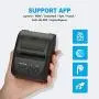 Bluetooth Thermal Receipt Printer, LOSRECAL Portable Personal Bill Printer, Mini Wireless 58mm Mobile Printer Compatible with Android/Windows, DO NOT Support Square/iOS/ipad/iPhone