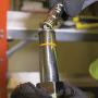 Klein Tools 32807MAG 7-in-1 Nut Driver, Magnetic Driver with SAE Hex Nut Sizes and Spring Coil Bits, Heavy-Duty Handle for Added Torque