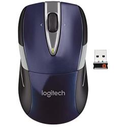 Logitech Wireless Mouse M525 - Navy/Grey