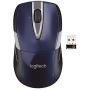 Logitech Wireless Mouse M525 - Navy/Grey