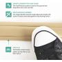 UT Wire 3-Channel Cord Protector & Concealer for Floor - 10FT - Beige