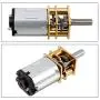 Hxchen DC 6V 30RPM Mini Metal Gearwheel Gear Motor 3mm Shaft for Robot Wheel DIY Toys