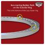 TROOPS BBQ Lazy Susan Turntable Ring - Heavy-Duty Aluminum Lazy Susan Bearing Hardware Single-Row Ball Bearings for Heavy Loads (450 lbs. Capacity) - 24 Inches