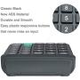 Calculators, BESTWYA 12-Digit Dual Power Handheld Desktop Calculator with Large LCD Display Big Sensitive Button (Black, Pack of 5)