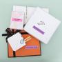 Phomemo Colorful Thermal Sticker Paper Black on Purple/ Rose Red/Orange 15mm x 3.5m for Phomemo M02 Pro/ M02S Mini Bluetooth Printer, 3 Rolls of Each Color, Total 9 Rolls